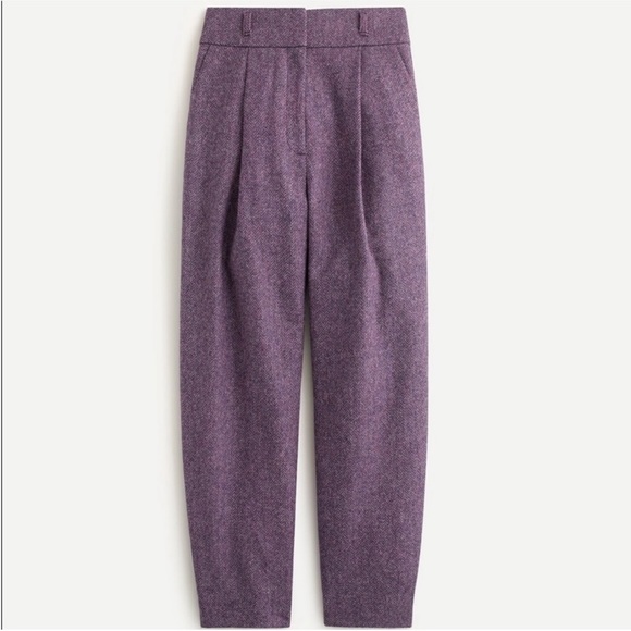 J. Crew Pants - J. Crew High Waisted Herringbone Pant NWT